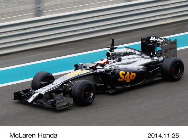McLaren Honda interim test car MP4-29H/1X1