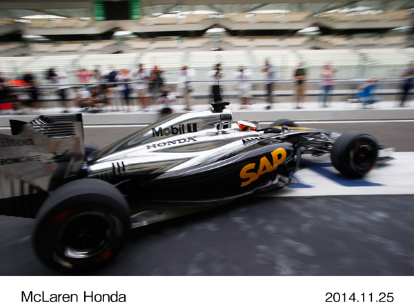 McLaren Honda interim test car MP4-29H/1X1