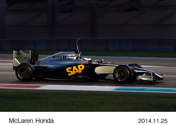 McLaren Honda interim test car MP4-29H/1X1