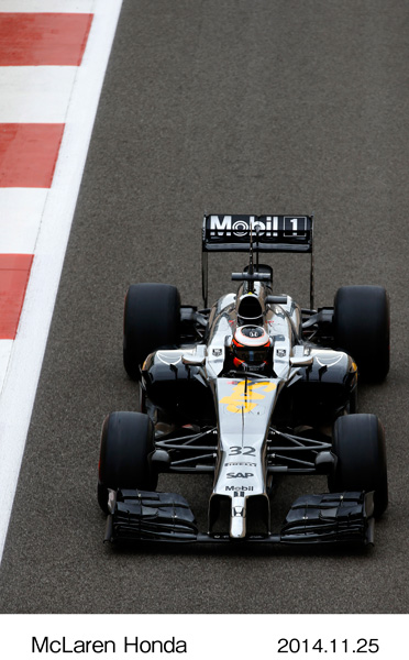 McLaren Honda interim test car MP4-29H/1X1