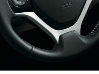 JADE Leather wrapped steering wheel