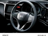 GRACE LX genuine leather-wrapped steering wheel