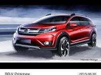 BR-V Prototype Sketch Front