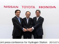 Joint press-conference regarding Hydrogen Station Infrastructure Development