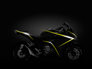 CBR500R(Side view)