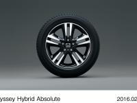 17-inch alminium wheel exclusive designed for HYBRID ABSOLUTE