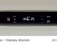 electrostatic capacitance control panel of rear air-conditioner for rear seats