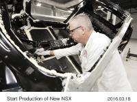 Start Production of New NSX