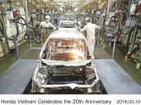 Automobile production in Honda Vietnam