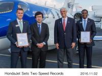 HondaJet Sets Two Speed Records Flying between the Northeast and South Florida