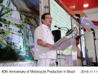 Mr. Hachigo delivered speech