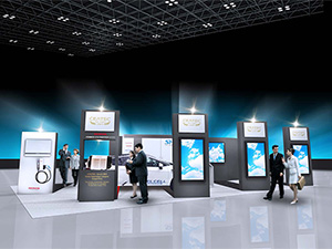 Image of CEATEC booth