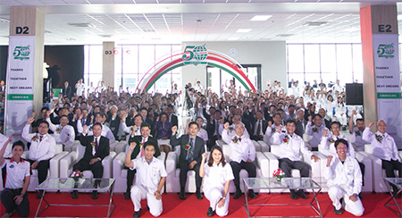 Thai Honda Mfg. Celebrates 50 Years of Operations