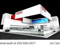 Honda booth at CES ASIA 2017