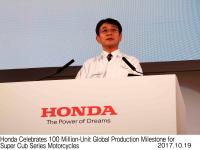 Noriaki Abe, Chief Officer, Motorcycle Operations, Honda Motor Co., Ltd.