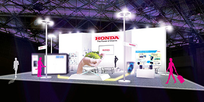 Image of Honda booth