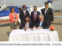 Signing Ceremony with Arrow Aircraft Sales and Charters Pvt., Ltd.