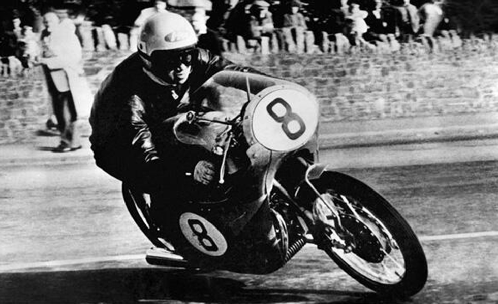 Naomi Taniguchi (RC142) in the 1959 Isle of Man TT