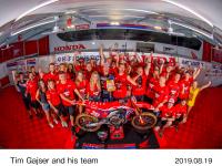 Tim Gajser and his team