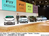 All New FIT, Large Project Leader Takeki Tanaka(R)