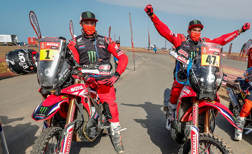 Kevin Benavides（right） Ricky Brabec（Left）