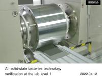 All-solid-state batteries technology verification at the lab level 1