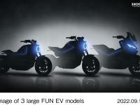 Image of 3 large FUN EV models