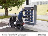 Honda Power Pack Exchanger e: Image of swapping battery