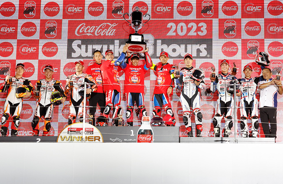 Suzuka 8 hours podium