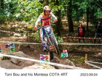 Toni Bou and his Montesa COTA 4RT