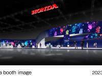 Honda booth image