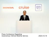 Press Conference Regarding Autonomous Vehicle Mobility Service
