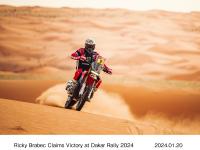 Ricky Brabec on his CRF450 RALLY