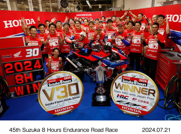 Team HRC with Japan Post
