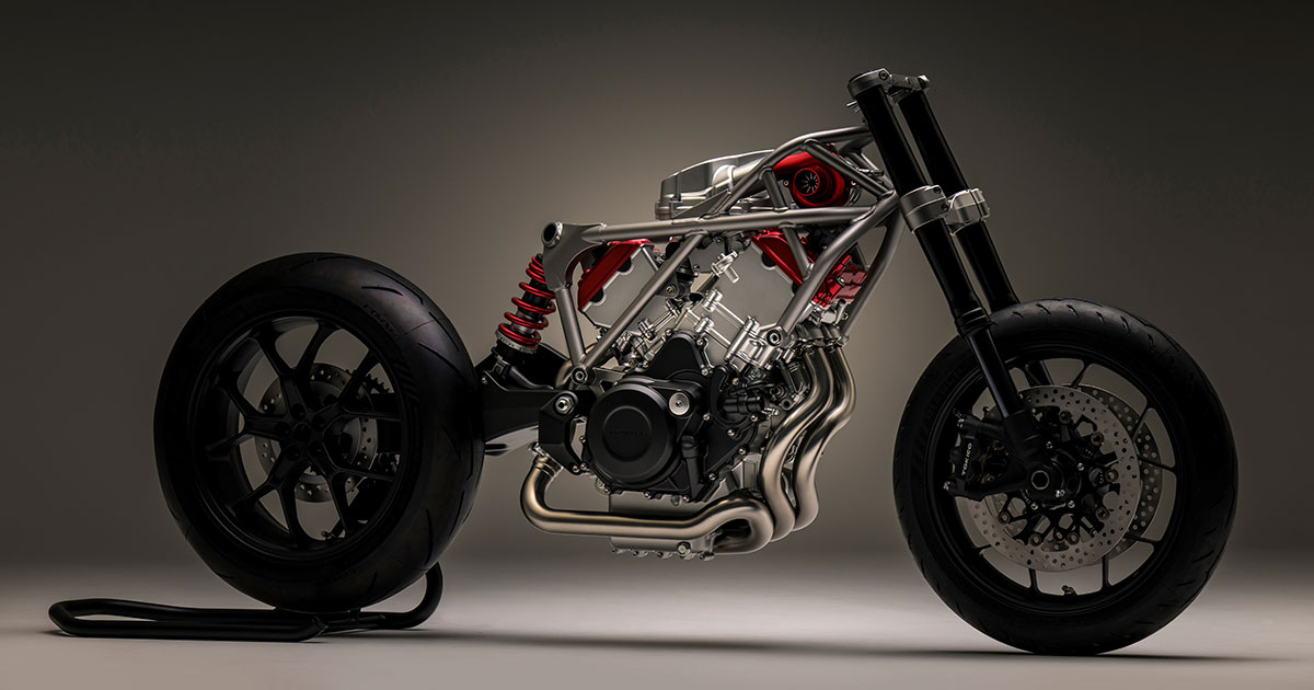 Honda Unveils World’s First and New V3 Engine with Electrical- Compressor at EICMA 2024