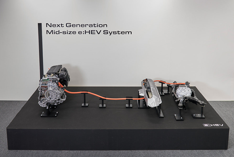 The Next-generation Mid-size e:HEV model