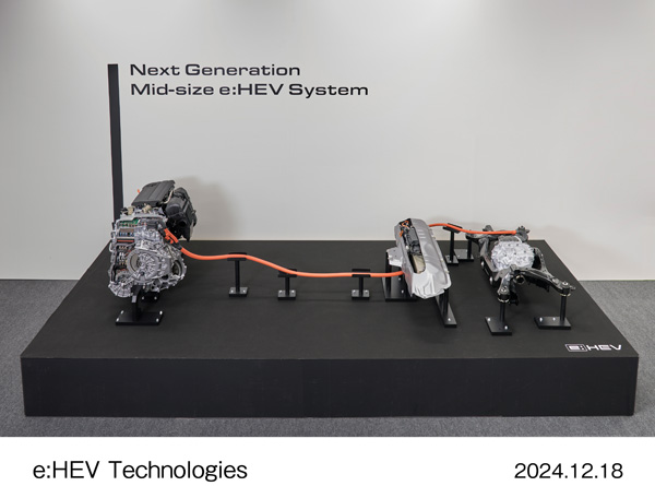 The Next-generation Mid-size e:HEV model