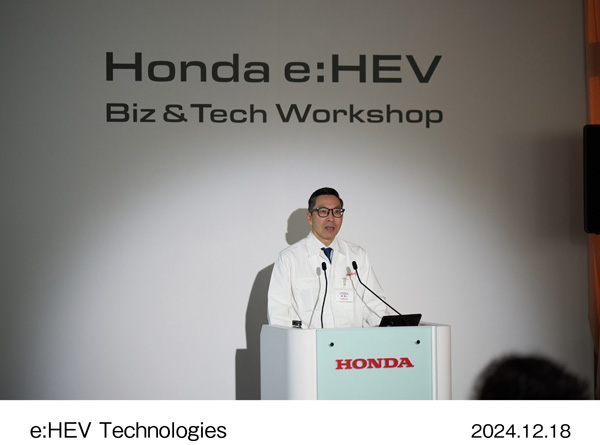 Press Briefing on Honda e:HEV Business and Technology