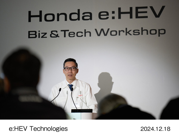 Press Briefing on Honda e:HEV Business and Technology