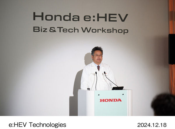 Press Briefing on Honda e:HEV Business and Technology