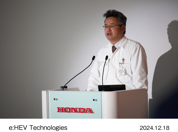 Press Briefing on Honda e:HEV Business and Technology