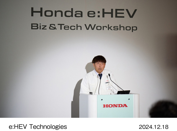 Press Briefing on Honda e:HEV Business and Technology