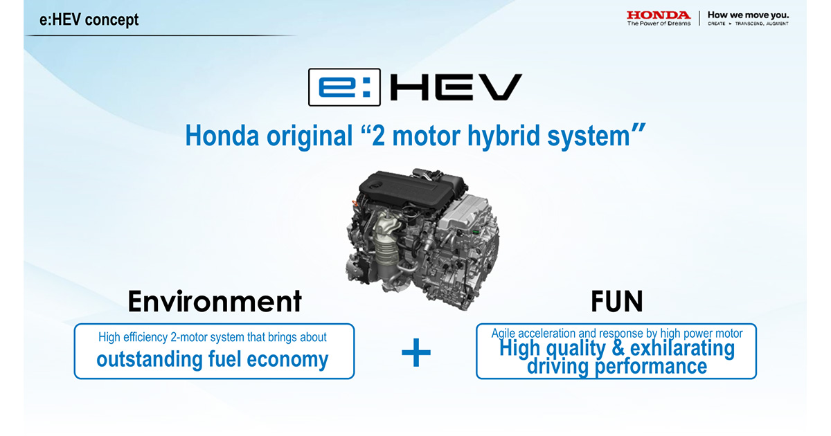 Honda Presents Next-generation e:HEV Technologies at Press Briefing on Honda e:HEV Business and Technology