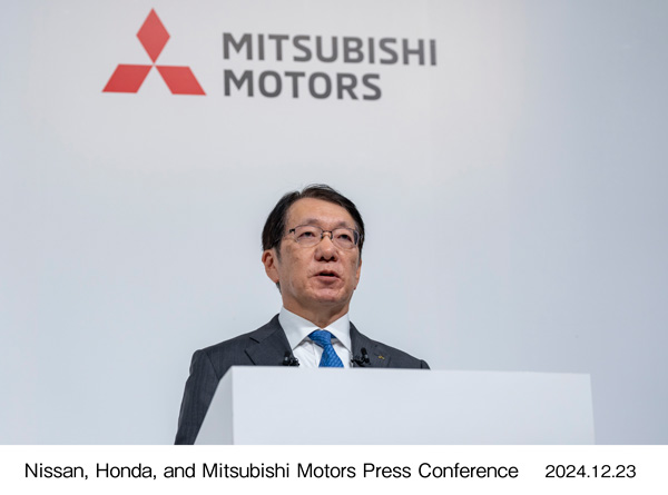 Nissan, Honda, and Mitsubishi Motors Press Conference