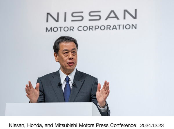 Nissan, Honda, and Mitsubishi Motors Press Conference