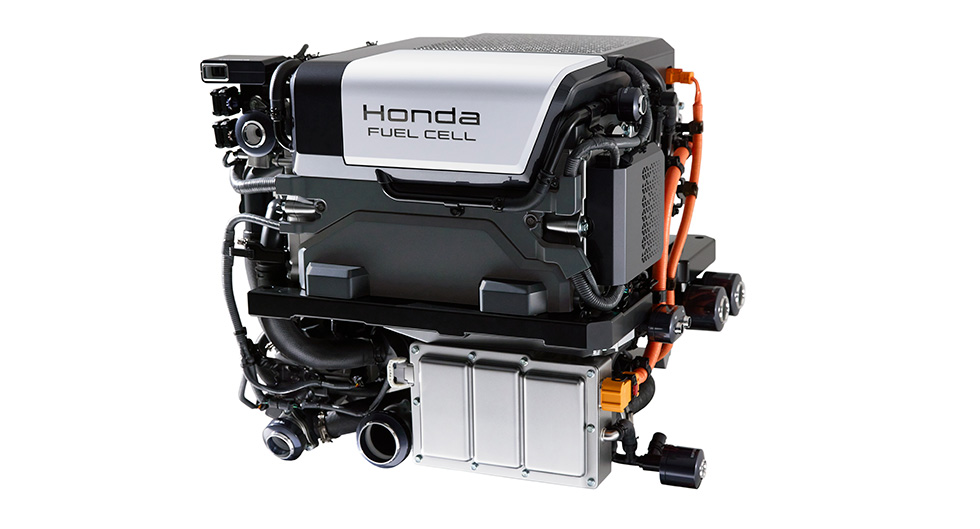 Mockup model of Honda Next Generation Fuel Cell Module