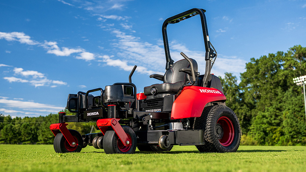 ProZision Autonomous; electric autonomous lawn mower, automated management of large lawns