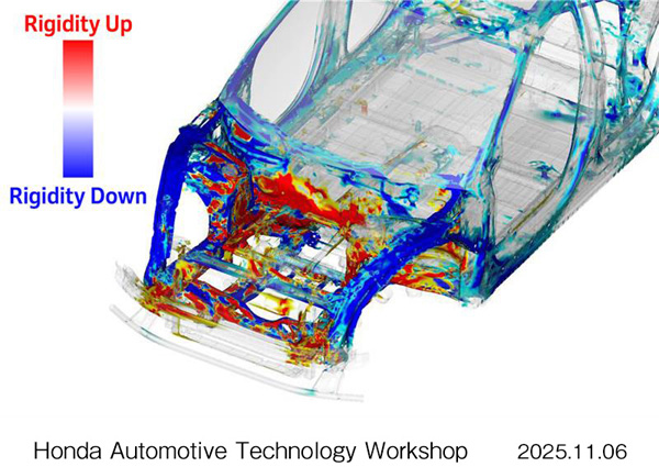 Image of the new approach to body rigidity management to enhance driving stability