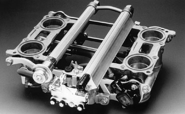 Throttle body for the PGM-FI system