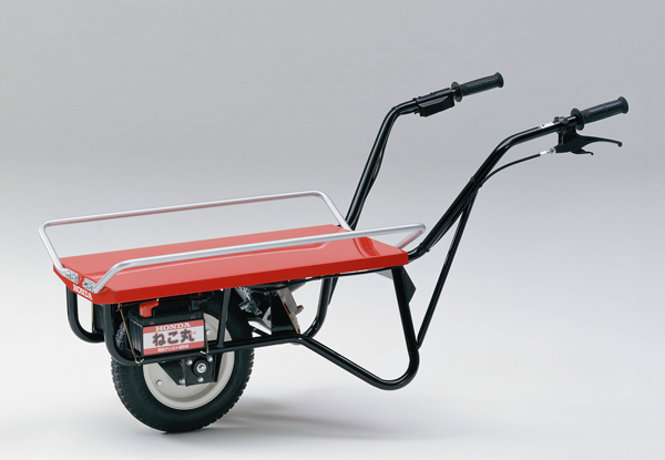 The Nekomaru HPE60 electric power-assisted wheelbarrow